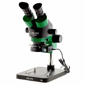 Микроскоп тринокулярный Relife RL-M3T-B1 + подсветка SS-033 + адаптер под цифровую камеру