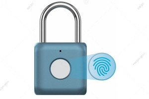 Замок Xiaomi Smart Fingerprint Lock Kitty, YD-K1, синий