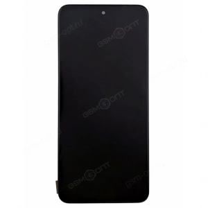 Дисплей для Xiaomi Redmi Note 11 4G в рамке, черный (OLED)