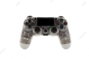 Беспроводной игровой джойстик для Sony PS4, Dualshock 4 v1, Wireless Controller, прозрачный