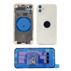 Корпус G+OCA Pro для iPhone 11 белый + комплект клавиш