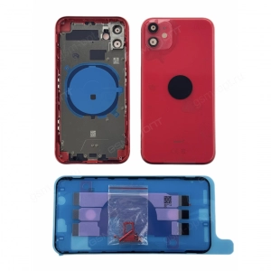 Корпус G+OCA Pro для iPhone 11 красный + комплект клавиш