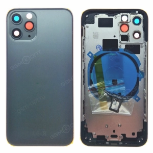 Корпус G+OCA Pro для iPhone 11 Pro темно-зеленый + комплект клавиш