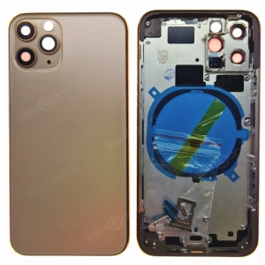 Корпус G+OCA Pro для iPhone 11 Pro золото + комплект клавиш