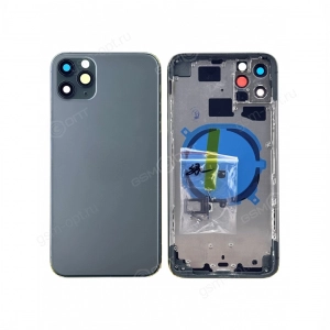 Корпус G+OCA Pro для iPhone 11 Pro Max темно-зеленый + комплект клавиш