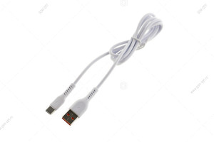 Кабель USB One Depot DP-S08WT Type-C, 1м, белый