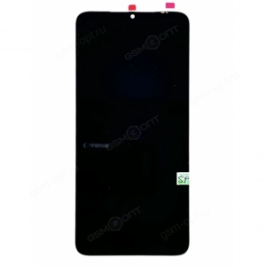 Дисплей для Xiaomi POCO M3/ Redmi 9T с тачскрином, черный (HD+)