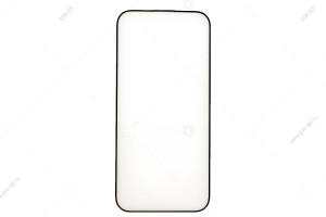 Защитное стекло Zipax 5D для iPhone 15 Pro, черный (без упаковки)