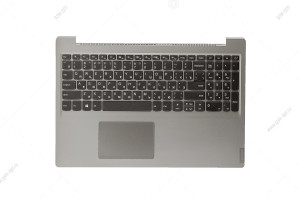 Клавиатура для ноутбука Lenovo Ideapad S145-15, топкейс в сборе, серый, оригинал