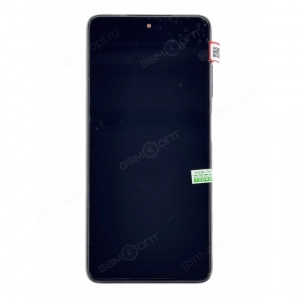 Дисплей для Xiaomi POCO X3 NFC/ POCO X3 Pro/ Mi 10T Lite с тачскрином, в рамке, черный (HD+)