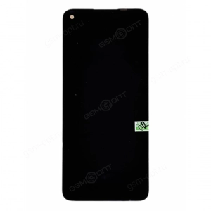 Дисплей для Realme 8i/ Realme 9i/ Oppo A96 4G/ Narzo 50 4G с тачскрином, черный, orig c