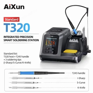 Паяльная станция AiXun T320-245 (паяльник T245, жала C245, в комплекте 3 жала)