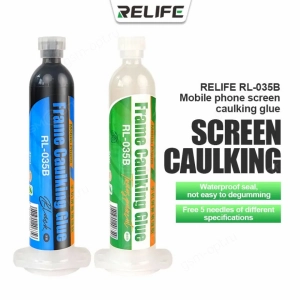 Клей полиуретановый для приклеивания рамок/ задних крышек Relife RL-035B PP 30ml (прозрачный)