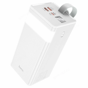Внешний аккумулятор Power Bank Hoco J86A, 50000mAh, PD20W QC3.0, белый