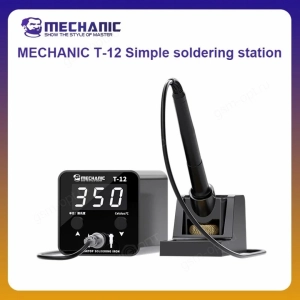 Паяльная станция Mechanic T-12 (паяльник, жала T12)