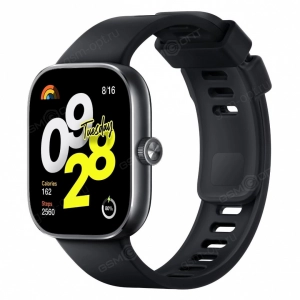 Умные часы Xiaomi Redmi Watch 4 Global, M2315W1, с русским языком, черный