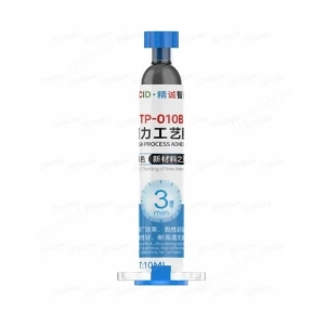 Клей JCID TP-010B для приклеивания дисплейных модулей/ задних крышек, 10ml (черный)