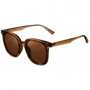 Очки солнцезащитные MiHome Box Polarized Sunglasses, с поляризационными линзами, коричневый