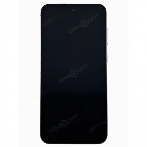 Дисплей для Samsung Galaxy A55 5G (A556E) в рамке, лавандовый, оригинал