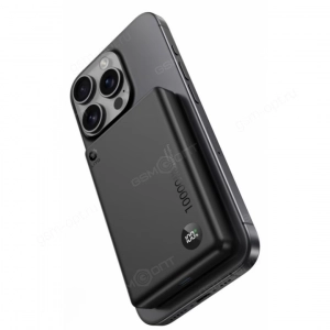 Внешний аккумулятор Power Bank LITO 10000mAh, MagSafe, 15W, LP08, черный
