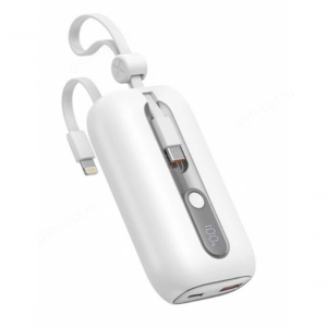 Внешний аккумулятор Power Bank LITO 10000mAh, 22.5W, LP06, белый