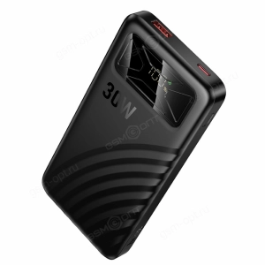 Внешний аккумулятор Power Bank Hoco Q42 Vast, 10000mAh, 30W, PD,  QC, черный