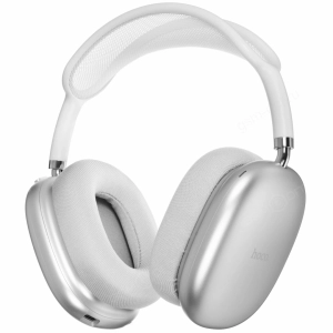 Беспроводные наушники Hoco W55 Plus, ANC, Bluetooth 5.4, полноразмерные, серебристый