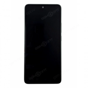 Дисплей для Xiaomi POCO M7 Pro 5G в рамке, зеленый, оригинал