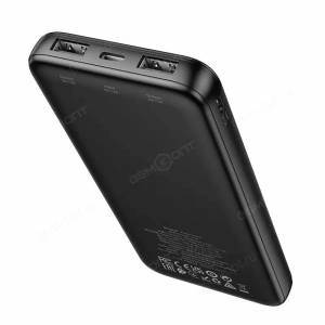 Внешний аккумулятор Power Bank Hoco J128, 10000mAh, 5V/ 2A, черный