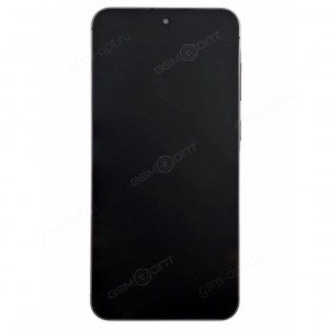 Дисплей для Samsung Galaxy A56 5G (A566E) в рамке, черный (OLED)