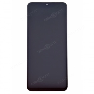 Дисплей для Huawei Nova Y72 в рамке, черный
