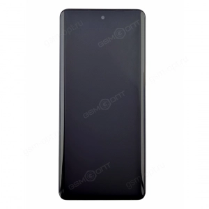 Дисплей для Honor 50 в рамке, черный, orig