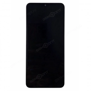 Дисплей для Realme Note 60/ Note 60x в рамке, черный