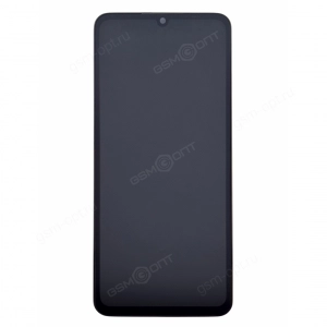 Дисплей для Xiaomi POCO C65/ Redmi 13C в рамке, черный (HD+)