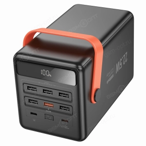 Внешний аккумулятор Power Bank Hoco J142, 100000mAh, 22.5W PD 20W, черный
