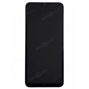 Дисплей для Honor X6b в рамке, черный, orig.c