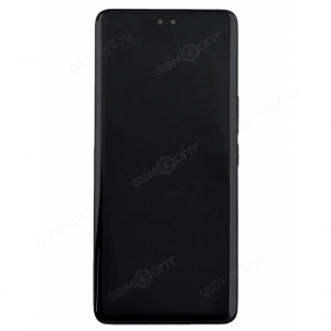 Дисплей для Honor 200 Pro в рамке, черный (OLED)