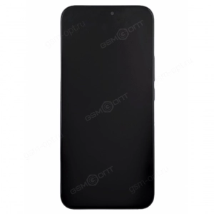 Дисплей для Honor 400 Lite в рамке, черный, orig.c