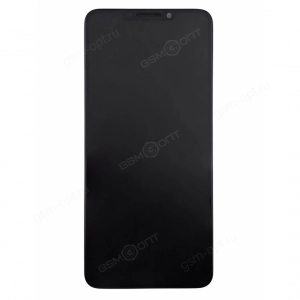 Дисплей для Huawei Nova Y91 в рамке, черный