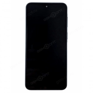 Дисплей для Samsung Galaxy A37 5G (A376B) в рамке, темно-зеленый (OLED)