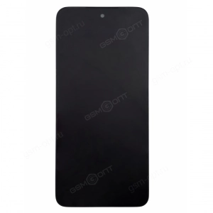 Дисплей для Xiaomi Redmi 15 4G/ POCO M7 4G в рамке, черный